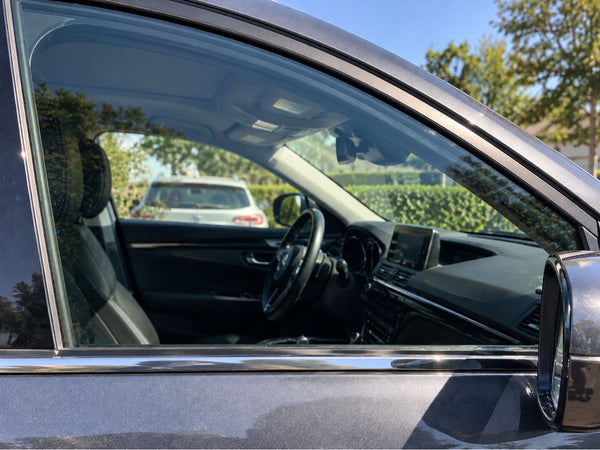 After: Broken Side Window → Door Glass Replacement