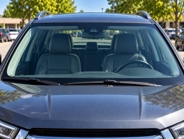 New windshield after replacement by Doctor Auto Glass